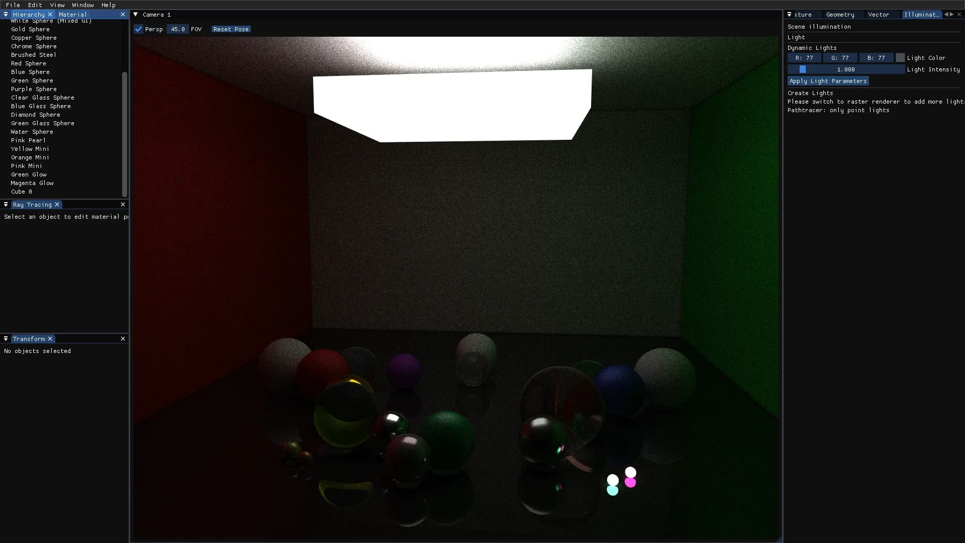 Aperçu du projet SceneLab